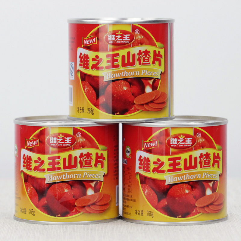维之王山楂片268*3罐 开胃山楂片山楂干果脯蜜饯零食 山西特产|msdalam kategori makanan ringan/Nuts/Specialty, Manisan/jujube/Plum/buah-buahan kering, produk bertaraf Hawthorn - dari Buy2taobao.com untuk memberikan perkhidmatan ejen Taobao profesional membeli
