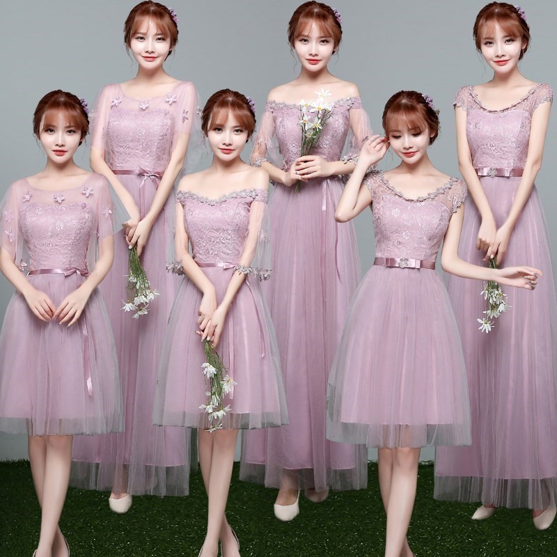 leisure time Tuxedo Bridesmaid Dresses violet princess Sisters Large princess new pattern girl temperament Dresses skirtin the Women's clothing/Boutique , Wedding/Cheongsam/Formal dress , Formal dress/Evening category - from Buy2taobao.com to provide professional Taobao agent buy service