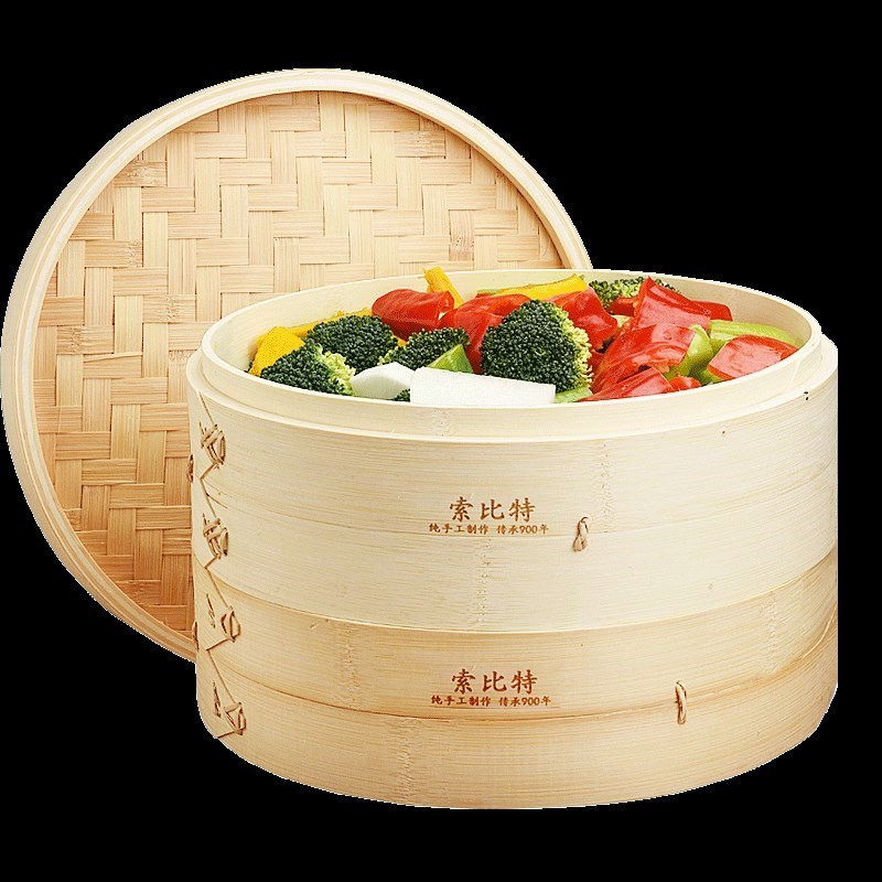 Suo Bite manual steamer Bamboo household steamer Steamers Dumplings Steamed buns Longti Steamed stuffed bun Steaming commercialin the Tableware , Tableware , Tableware cage/Shelf category - from Buy2taobao.com to provide professional Taobao agent buy service