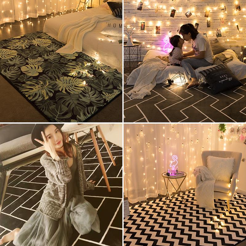ins carpet Mat bedroom Bedside Shop for lovely girl ins carpet bedroom Room Red Carpetin the Home Fabric , Carpet category - from Buy2taobao.com to provide professional Taobao agent buy service