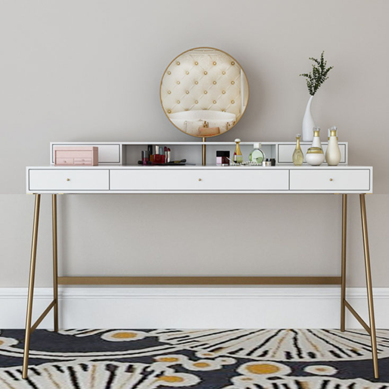 Northern Europe Iron art dresser solid wood Dressing table multi-function bedroom desk modern Simplicity Light extravagance Mini dresserin the Residential furniture , Tables , Dressing/Desk category - from Buy2taobao.com to provide professional Taobao agent buy service