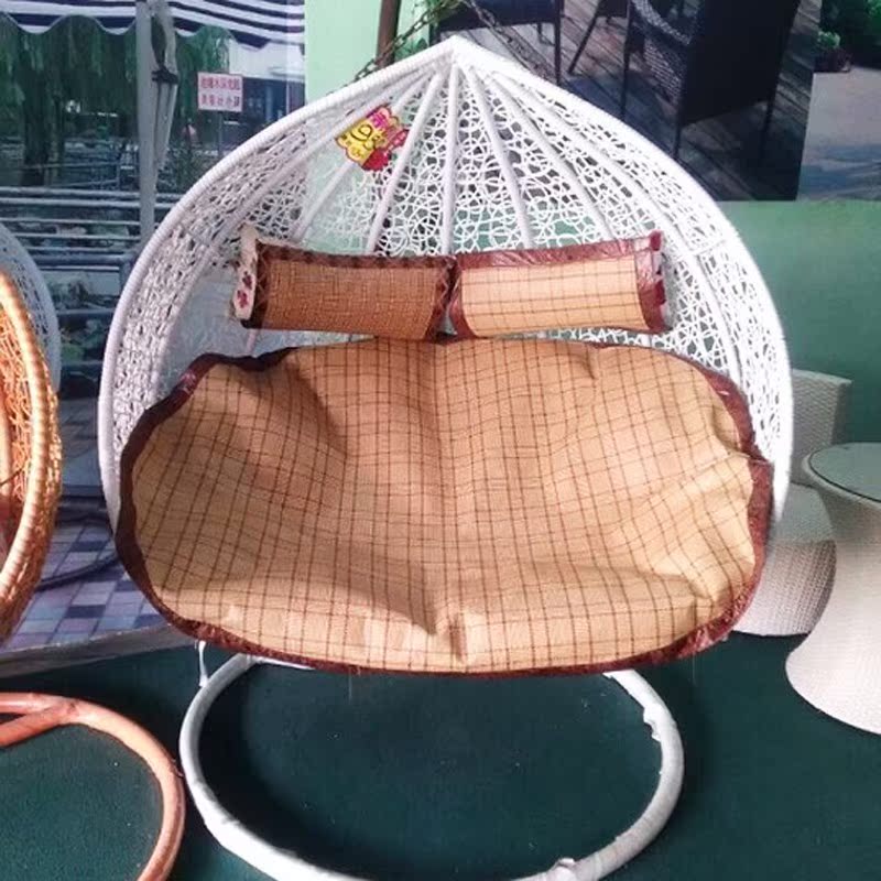 双人吊篮凉席 藤椅吊篮吊椅竹席优质坐垫 藤吊夏天坐垫秋千藤席在类目 住宅家具, 户外/庭院家具, 户外秋千中 - 来自Buy2taobao.com提供专业的淘宝代购服务