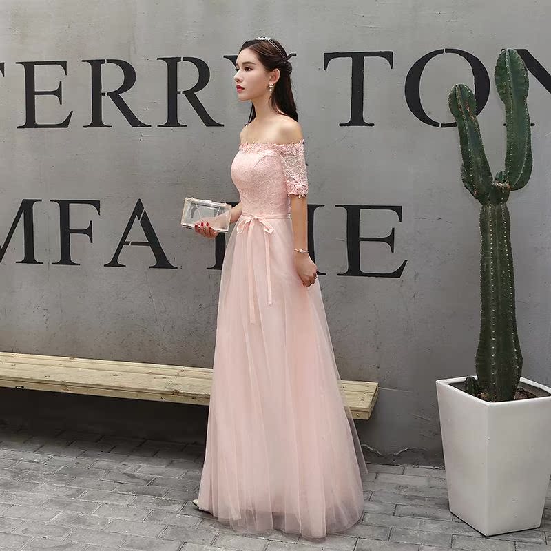 姐妹团伴娘礼服女2019新款韩版夏 主持人女连衣裙优雅长款在类目 女装/女士精品, 婚纱/旗袍/礼服, 婚纱中 - 来自Buy2taobao.com提供专业的淘宝代购服务