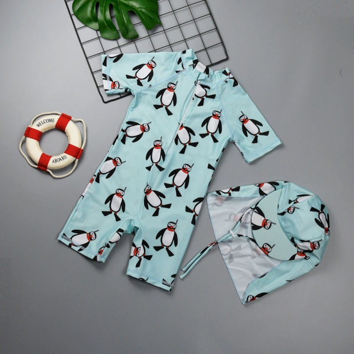 children Swimsuit Children baby Conjoined half sleeve lovely printing Quick drying keep warm the republic of korea Boy fashion zipper Swimwearin the Sports/Yoga/Fitness/Fans supplies , Swim , Children's swimwear/Pants category - from Buy2taobao.com to provide professional Taobao agent buy service