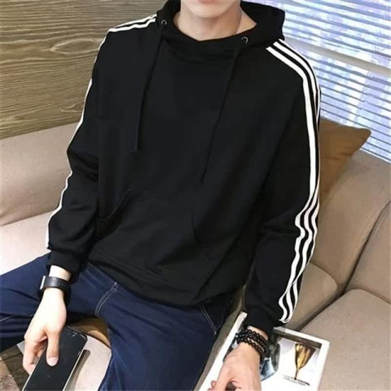 松港风条纹织带连帽立领开衫潮流学生卫衣男秋冬季休闲外套男士宽在类目 模玩/动漫/周边/cos/桌游, Cosplay服饰/道具/服务, Cosplay男装中 - 来自Buy2taobao.com提供专业的淘宝代购服务