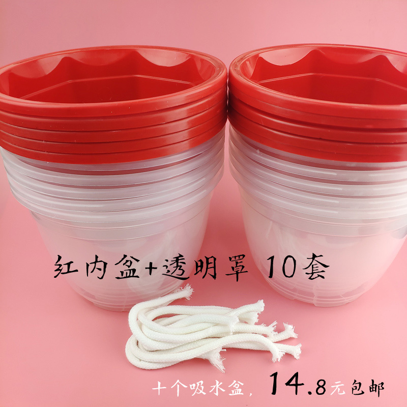 Green radish flowers Plastic transparent automatic water uptake Lazy man Storage Hydroponics watering Impoundment basein the Flower delivery/Flowers simulation/Plants gardening , Vase/Flower/Flowerpot/Flower (New) , Flowerpot category - from Buy2taobao.com to provide professional Taobao agent buy service