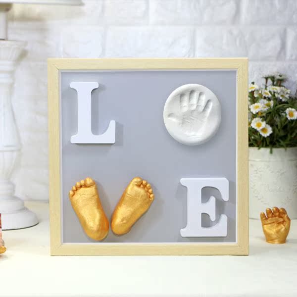 baby Stereo hand and foot prints Shoumo Hand and foot inkpad Birth One hundred days full moon baby The age of Keepsakein the Toy/Childs/Puzzle/Building block/Model , Baby Souvenirs/Personalized Products , Hand footprints category - from Buy2taobao.com to provide professional Taobao agent buy service