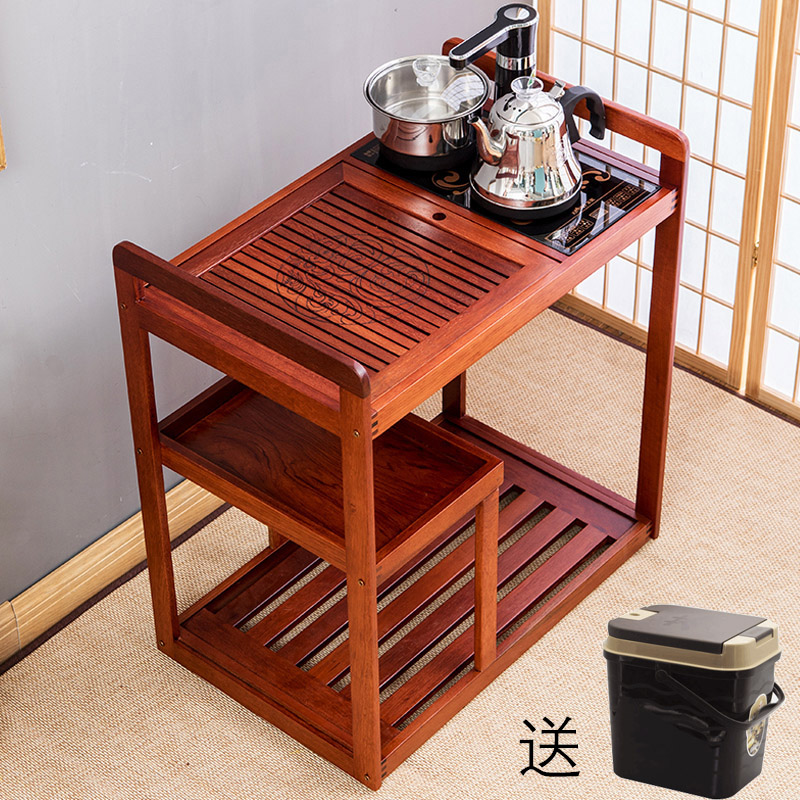 石茶盤茶具套裝自動新款移動茶台茶車家用茶水櫃實木小茶桌烏金在類目 餐飲具, 茶具, 茶盤中 - 來自Buy2taobao.com提供專業的淘寶代購服務