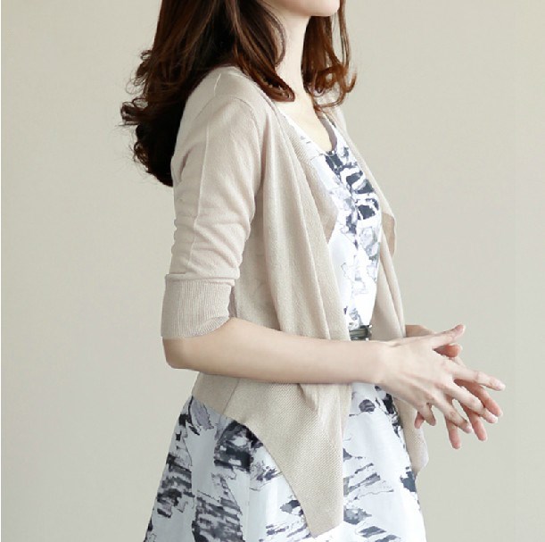 2019 Summer style Women's wear Silk knitwear Spring cardigan coat Jiangnan air conditioner Sunscreenin the Women's clothing/Boutique , Sweaters category - from Buy2taobao.com to provide professional Taobao agent buy service