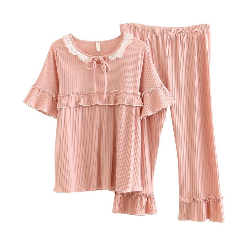 Short sleeved Month of service pregnant woman Thin section nurse postpartum Home Furnishings lactation Pregnancy Maternal suit summer pajamasin the Maternity/Maternal supplies/Nutrition , Tracksuit/Nursing equipment/Autumn clothes , Home service package category - from Buy2taobao.com to provide professional Taobao agent buy service