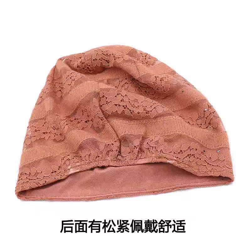 Spring and summer Thin section ventilation Hollow Baotou hat summer Hair Turban hat Nightcap air conditioner Month of cap Sweatin the Accessories/Leather belt/Hat/Muffler , Hat category - from Buy2taobao.com to provide professional Taobao agent buy service