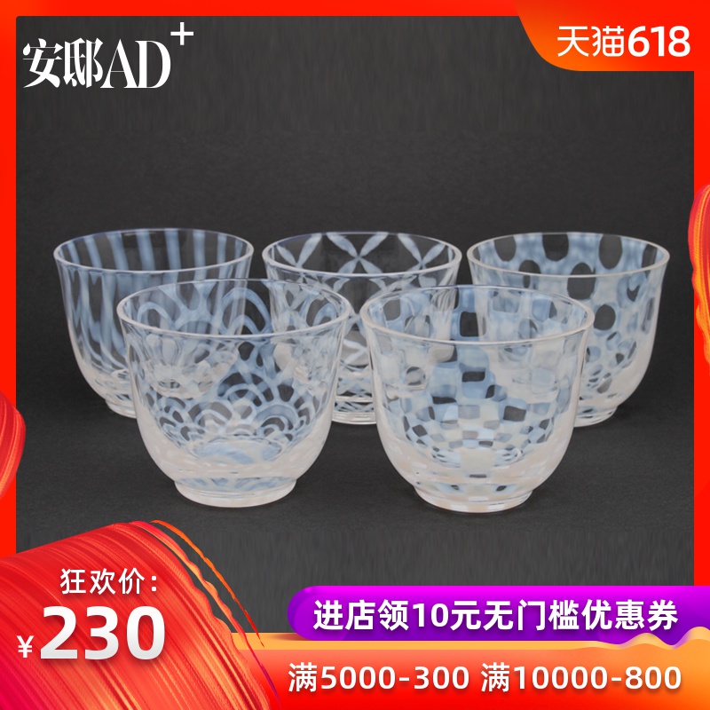 广田硝子 大正浪漫 凉茶玻璃杯 日本匠人手工制作 礼品丨安邸AD+在类目 餐饮具, 杯子/水杯/水壶, 玻璃杯中 - 来自Buy2taobao.com提供专业的淘宝代购服务