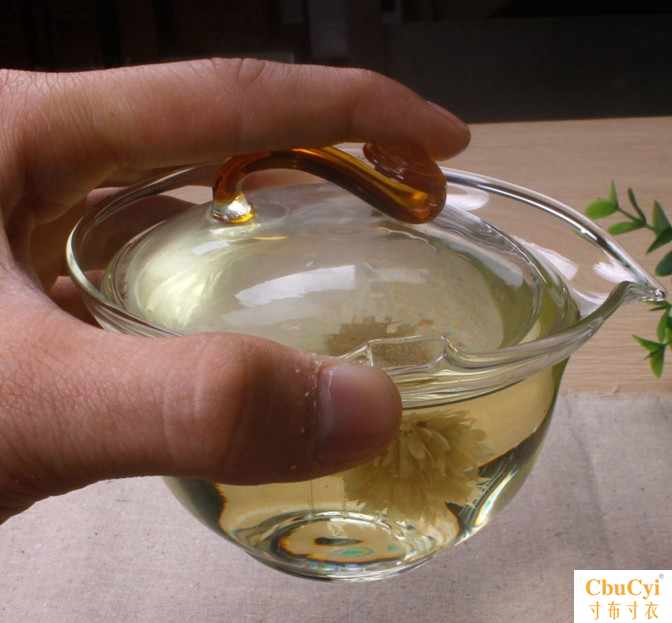 Heat Glass Kung Fu Tea Three talents King cup Grasping pot Anti scald Ruyi Glass tureen Special Offerin the Tableware , Tea set , Tureen category - from Buy2taobao.com to provide professional Taobao agent buy service