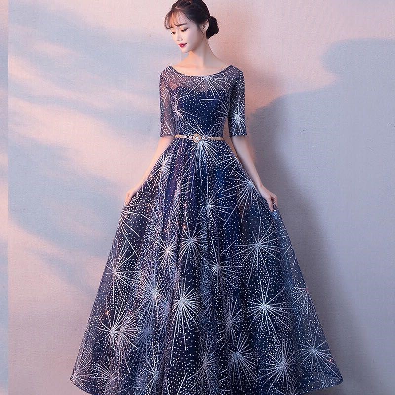 2019 Explosive money Trill Red dress T-shirts show Wedding dress banquet perform adult full dress Annual meetingin the Women's clothing/Boutique , Wedding/Cheongsam/Formal dress , Wedding category - from Buy2taobao.com to provide professional Taobao agent buy service