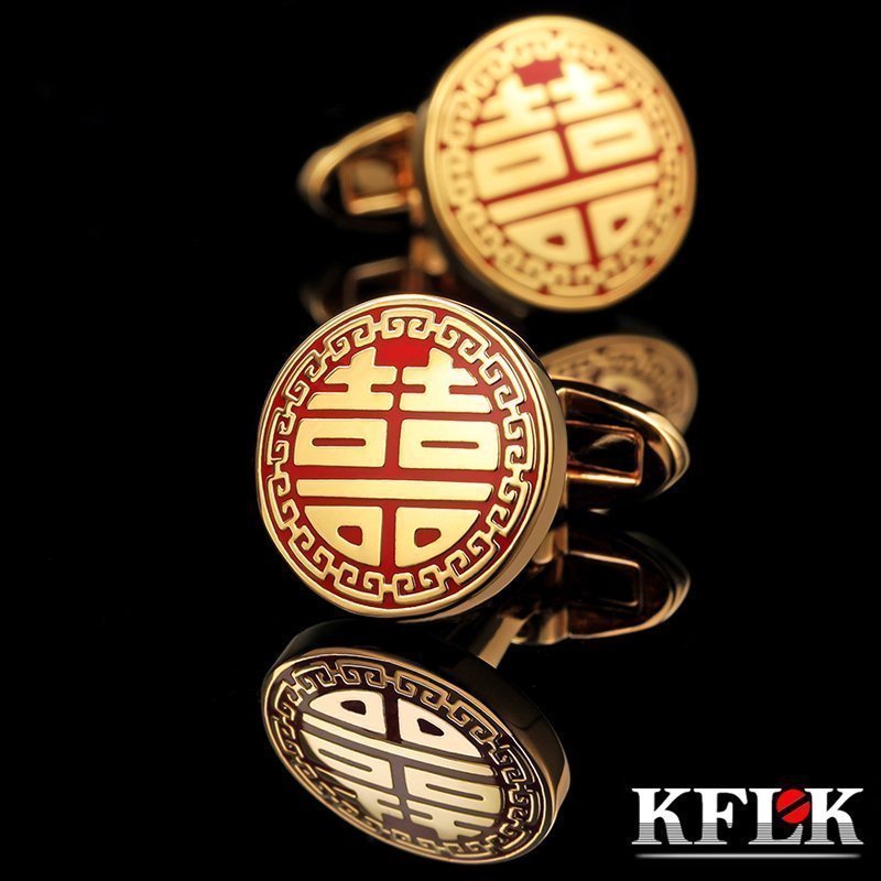 Gift box packaging Hi word Groom gules Cufflinks 18k marry Sleeve nail man French Shirt cuffsin the Accessories/Leather belt/Hat/Muffler , Cufflink category - from Buy2taobao.com to provide professional Taobao agent buy service