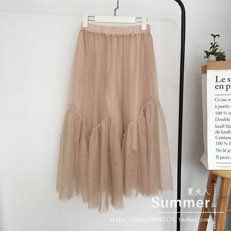 Broadly white fairy skirt Irregular a word Jacobs skirt Spring and summer Mid length version Paige longuettein the Women's clothing/Boutique , Skirts category - from Buy2taobao.com to provide professional Taobao agent buy service