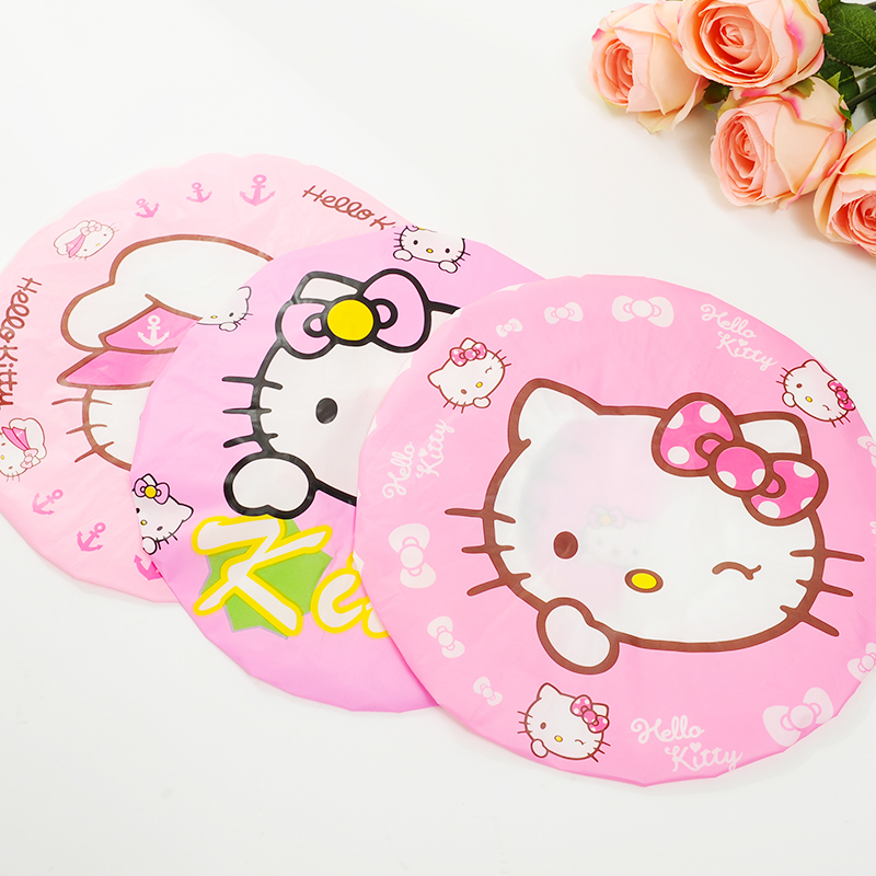 Japan Cartoon children Child Adjustable Shower cap Lampblack kitchen Dry hair cap waterproof adult Bathin the Family/Personal Cleaning Tools , Personal care cleaning appliances , Shower cap category - from Buy2taobao.com to provide professional Taobao agent buy service