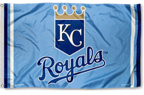 外贸棒球堪萨斯市皇家队旗帜mlb kansas city royals usa flag