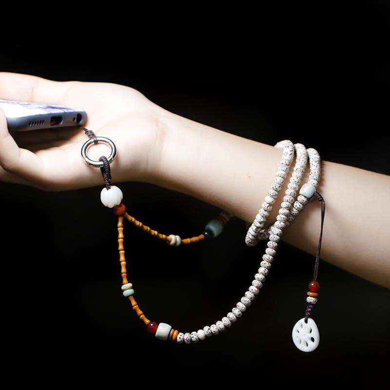 phone chain halter A wrist Lanyard manual organization Xingyue Bodhi Antiquity Chinese style Pendant Lanyardsin the 3C Digital Accessories, Cell Phone Accessories , Phone Accessories , Mobile phone pendant/Mobile phone chain category - from Buy2taobao.com to provide professional Taobao agent buy service