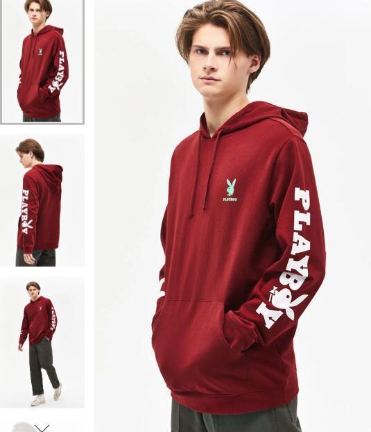 U.S. purchasing The U.S. version PLAYBOY Limit Co-operation models Arm logo Hoodie Men sweaterin the Men's clothing, Sweater category - from Buy2taobao.com to provide professional Taobao agent buy service