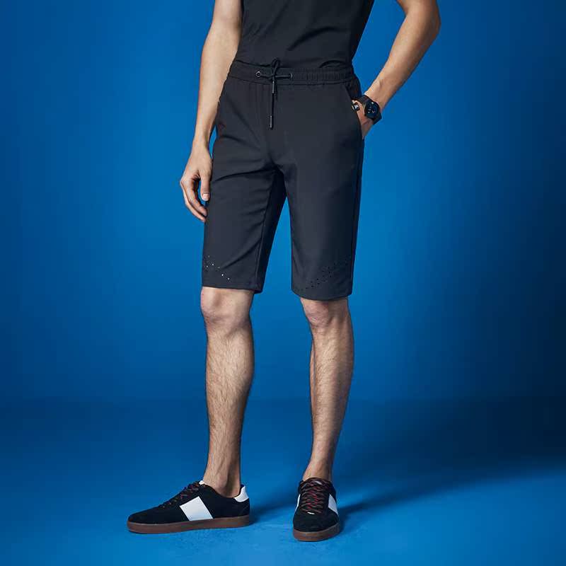 男士夏季短裤男潮五分裤冰丝休闲韩版修身半截裤速干夏天宽松裤子在类目 男装, 休闲裤中 - 来自Buy2taobao.com提供专业的淘宝代购服务