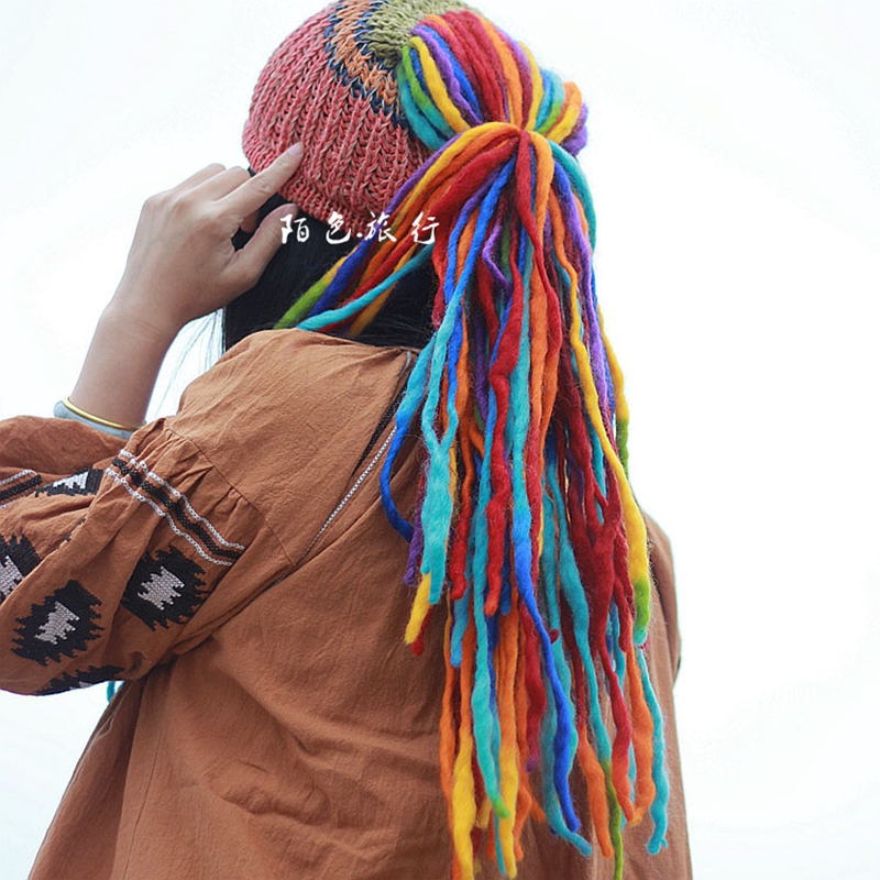 Travel cap Nepal Jamaica Reggae Hat Pure handwork weave Wool Felt men and womenin the Accessories/Leather belt/Hat/Muffler , Hat category - from Buy2taobao.com to provide professional Taobao agent buy service