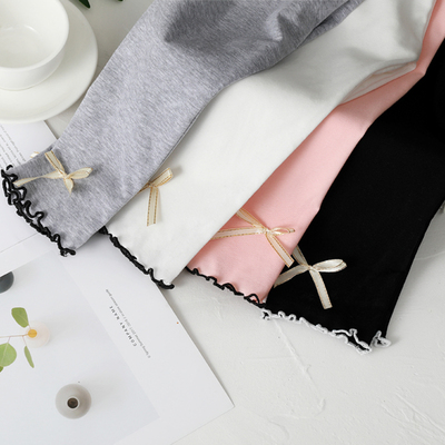 女童打底裤夏季薄款莫代尔宝宝七分裤洋气女孩九分裤外穿中大童裤