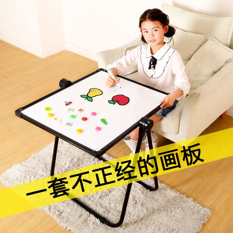 children baby Drawing board Two-sided magnetic Blackboard Flip Easel Scaffolding household Graffiti WordPad Whiteboardin the Toy/Childs/Puzzle/Building block/Model , Painting Supplies , Sketchpad category - from Buy2taobao.com to provide professional Taobao agent buy service