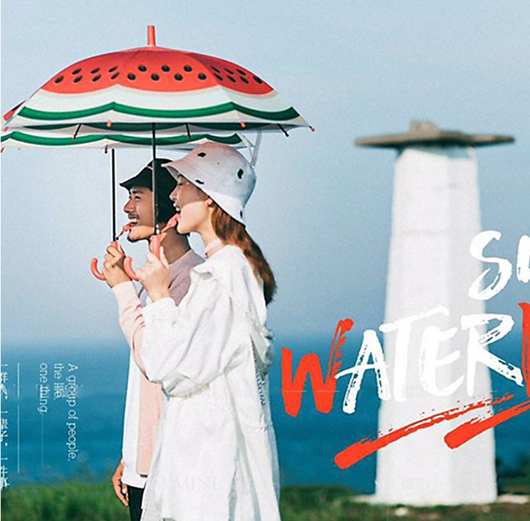 新款日系文藝小清新西瓜圖案雨傘旅拍婚紗攝影外景影樓拍攝道具傘在類目 3C數碼配件, 單反/單電相機配件, 影棚設備, 輔助道具類中 - 來自Buy2taobao.com提供專業的淘寶代購服務