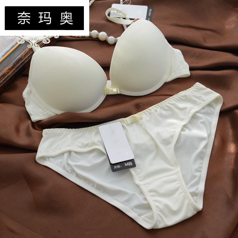 NAMAAO纯色聚拢内衣+低腰内裤女式2017后单排搭扣有钢圈舒适在类目 女士内衣/男士内衣/家居服, 文胸套装中 - 来自Buy2taobao.com提供专业的淘宝代购服务