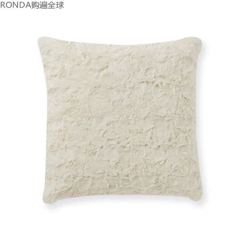 德国进口CARMA羔羊简约羊毛绒沙发抱枕 床上靠垫方形羽绒靠枕白色在类目 居家布艺, 靠垫/抱枕中 - 来自Buy2taobao.com提供专业的淘宝代购服务