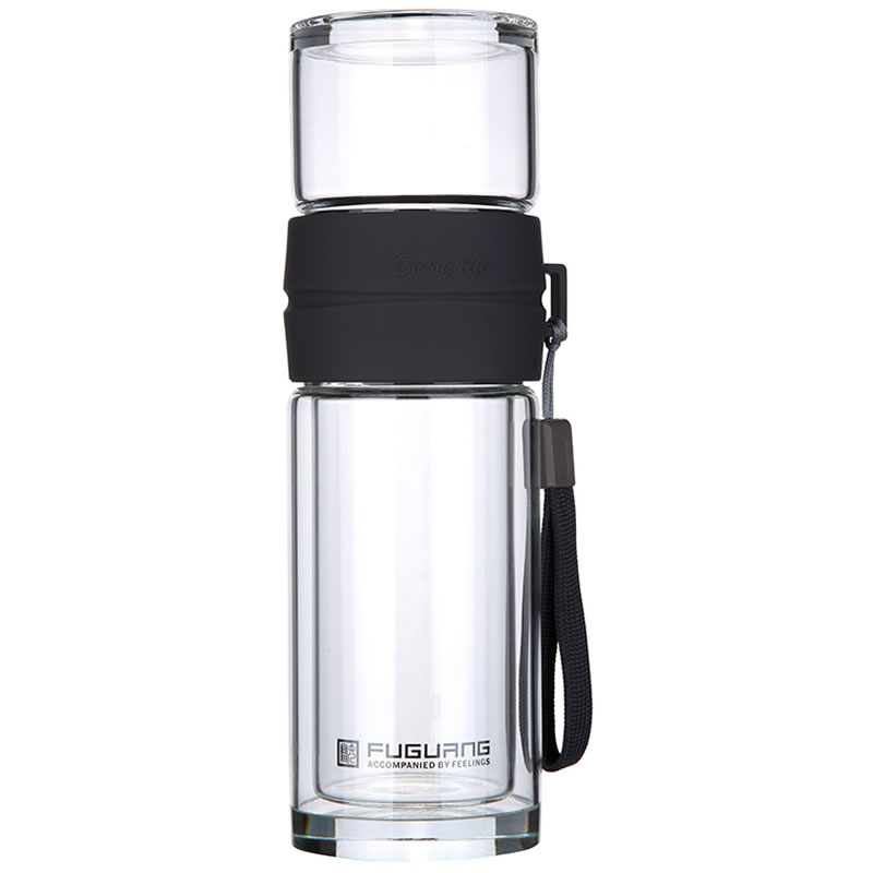 Tomimitsu Kungfu Online Tea cup double-deck vehicle glass Tea separate Tea filter screen crystal Tea Brewing Mastersin the Tableware , Cup/Cups/Kettle , Glass category - from Buy2taobao.com to provide professional Taobao agent buy service
