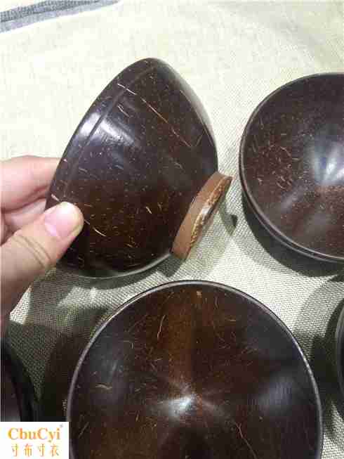 Hainan manual polish Coconut carving Coir double-deck heat insulation Coconut Baby Bowl children adultin the Arts and crafts , Minority handicrafts , Li category - from Buy2taobao.com to provide professional Taobao agent buy service