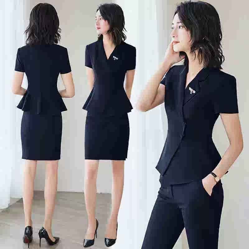 职业套装女神范经理正装夏季网红小西装夏天工作服时尚气质工装|msdalam kategori Butik wanita / wanita, menetapkan/pakaian seragam pelajar/seragam kerja, skirt kerjaya guaman - dari Buy2taobao.com untuk memberikan perkhidmatan ejen Taobao profesional membeli