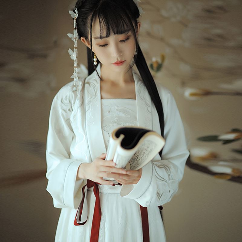 魏晉風傳統漢服古裝仙女齊腰襦裙中國風廣袖流仙裙改良古風套裝夏在類目 女裝/女士精品, 唐裝/民族服裝/舞臺服裝, 民族服裝/舞臺裝中 - 來自Buy2taobao.com提供專業的淘寶代購服務