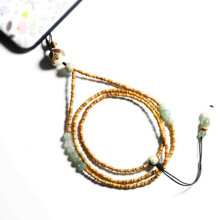Original Olivary nucleus Bamboo halter Bodhi mobile phone Lanyards Lanyard men and women Retro literature Removable Pendant Pendantin the 3C Digital Accessories, Cell Phone Accessories , Phone Accessories , Mobile phone pendant/Mobile phone chain category - from Buy2taobao.com to provide professional Taobao agent buy service