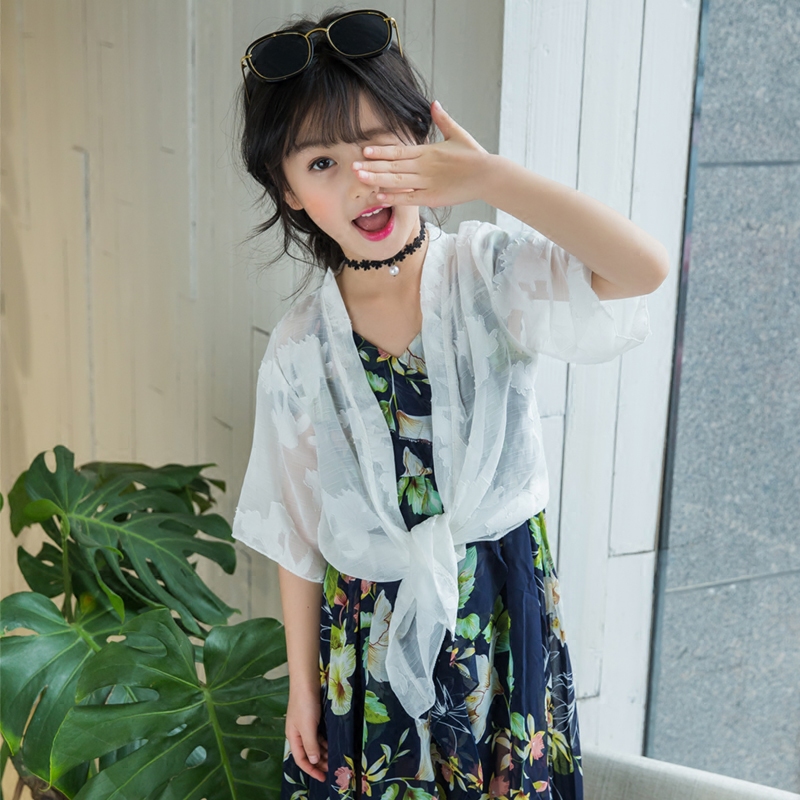 女宝宝披肩夏季 配裙子外套长款短袖夏天小百搭儿童防晒沙滩巾薄在类目 童装/婴儿装/亲子装, 披风/斗篷中 - 来自Buy2taobao.com提供专业的淘宝代购服务