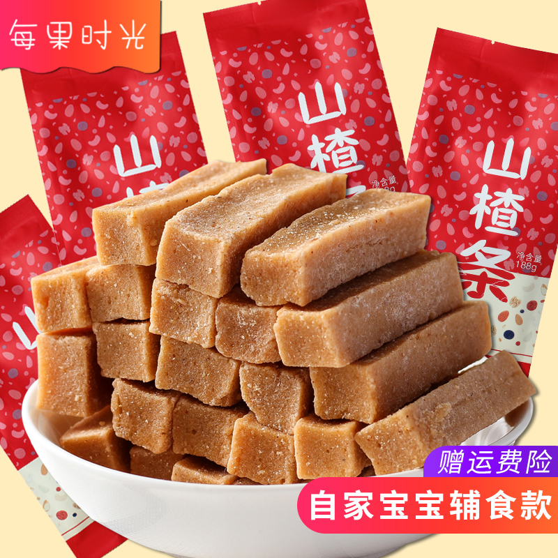 【每果时光_山楂条188g*4包】宝宝辅食款休闲零食蜜饯果脯山楂片|ruв категории закуски/орехи/специальность, кандирование/унаби/Мэй/сухофрукты, боярышник продуктов - от Buy2taobao.com для оказания профессиональной услуги покупки агента Taobao