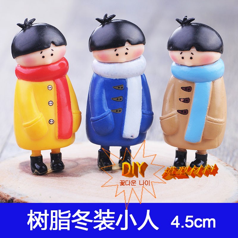 DIY沙盘 人物模型小人娃娃公仔 冬装男女 围巾女童 棉衣男孩 4cm|ruв категории плесень играть/Аниме/вокруг/cos/настольные игры, руки/яйцо/кукла/BJD/солдат, кукла/украшения/оборудование кукла - от Buy2taobao.com для оказания профессиональной услуги покупки агента Taobao