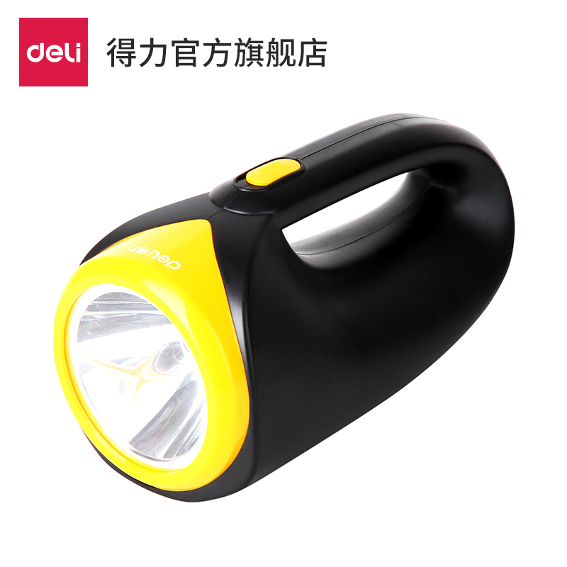 得力3667LED探照灯 强光远射程循环充电手提灯户外耐用亮光手电筒在类目 居家日用, 家用五金工具, 照明电筒中 - 来自Buy2taobao.com提供专业的淘宝代购服务