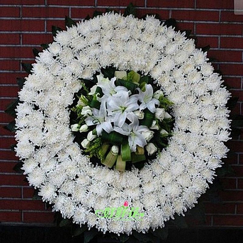 Funeral Wreath Langfang City Hui bazhou city Sanhe flower City courier Florist Funeral funeral and intermentin the Flower delivery/Flowers simulation/Plants gardening , Memorial/Dianyi with flowers category - from Buy2taobao.com to provide professional Taobao agent buy service
