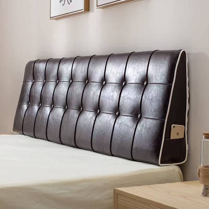 Headboard Soft roll Cushion backrest Double bedroom Tatami Bedside Leatherwear Simplicity Bedside coverin the Home Fabric , Pillow/Pillow category - from Buy2taobao.com to provide professional Taobao agent buy service