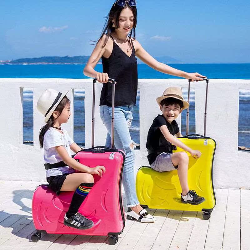 千美木马箱 佳儿木马箱儿童礼物旅行礼品可坐骑拉万向轮20寸宝宝|ruв категории игрушка/коляска/головоломка/блоки/модель, электронный/сила/надувной/хитрые игрушки, светящиеся игрушки - от Buy2taobao.com для оказания профессиональной услуги покупки агента Taobao
