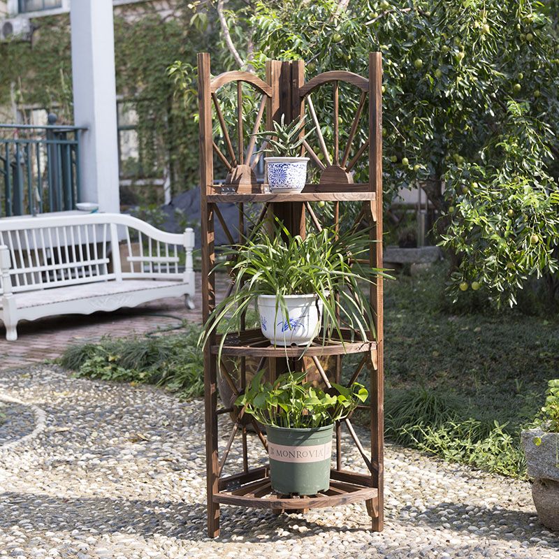 tripod fold lattice Free installation to ground Corner Arc balcony Corner Flower trellis Corner shelfin the Residential furniture , Shelf , Flower/Spend a few category - from Buy2taobao.com to provide professional Taobao agent buy service