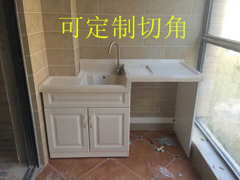 可切角定制實木洗衣櫃帶搓板陽台洗衣櫃洗衣機櫃組合 石英石台盆在類目 家裝主材, 衛浴用品, 衛浴傢俱, 浴室櫃中 - 來自Buy2taobao.com提供專業的淘寶代購服務