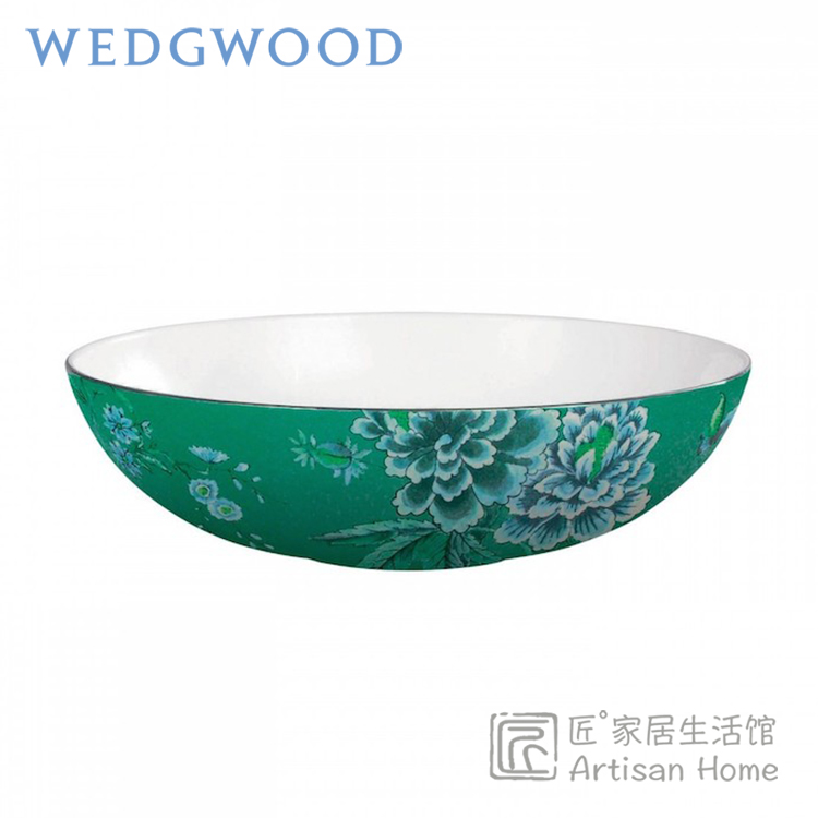 现货英国Wedgwood翠玉凤凰骨瓷椭圆大果盘子客厅创意大果斗30.5cm在类目 家居饰品, 装饰器皿, 果盘/果篓中 - 来自Buy2taobao.com提供专业的淘宝代购服务