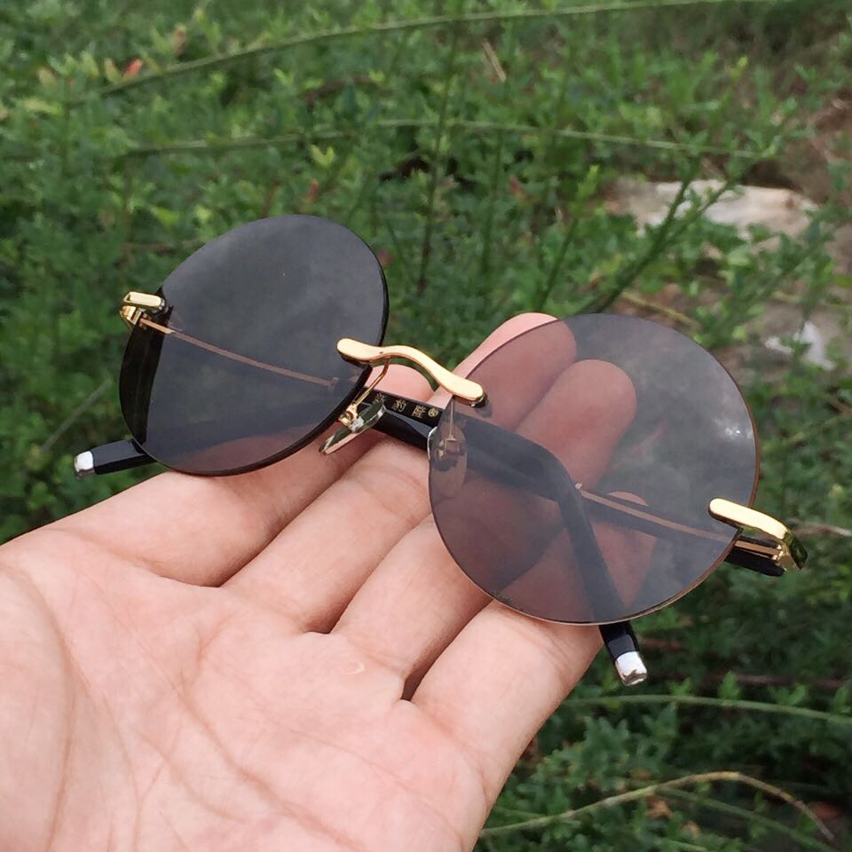natural crystal Sunglasses man Sunglasses circular Frameless fatigue drive a car Drive glasses Visor mirrorsin the ZIPPO/Swiss Army Knife/Glasses , Sunglasses category - from Buy2taobao.com to provide professional Taobao agent buy service