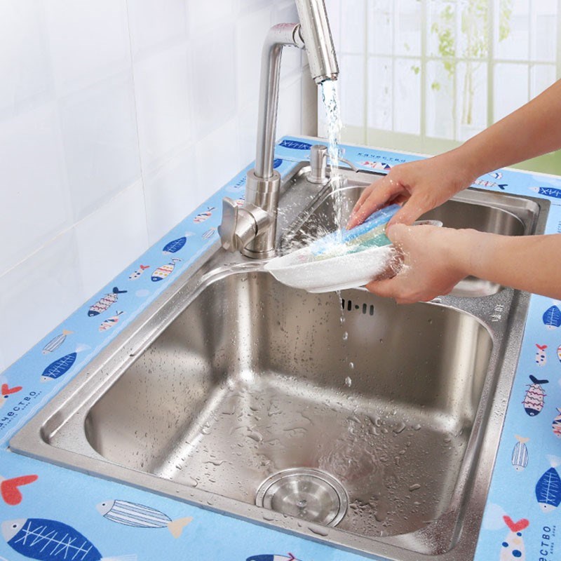 吸水贴防潮水槽地面家用墙角贴马桶洗漱防水贴洗碗新款洗水槽防污|ruв категории Домашний быт, наклейки, керамическая плитка/стекло вставить - от Buy2taobao.com для оказания профессиональной услуги покупки агента Taobao