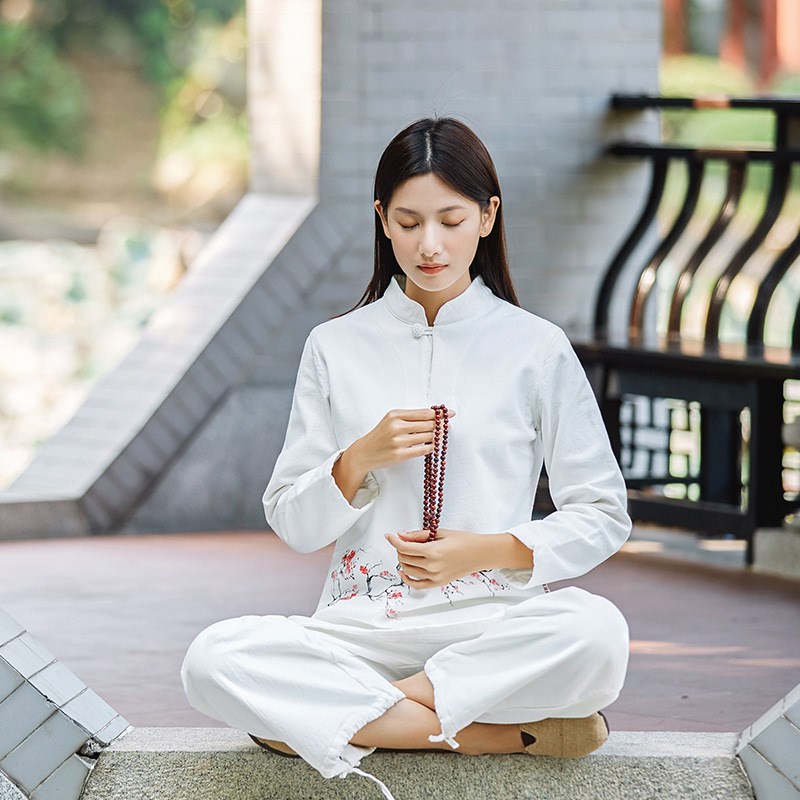 佛系衣服茶服女套装冬季泊园茶人服棉麻修行居士服套装中国风素衣在类目 女装/女士精品, 唐装/民族服装/舞台服装, 民族服装/舞台装中 - 来自Buy2taobao.com提供专业的淘宝代购服务