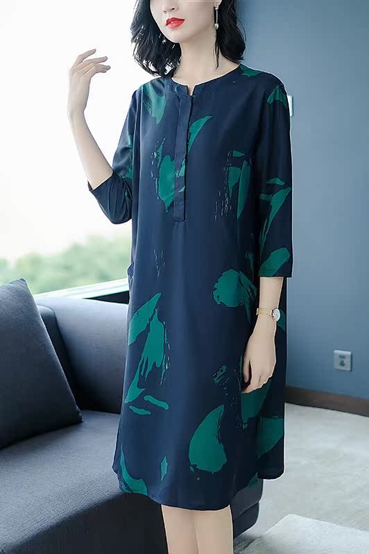 反季真丝连衣裙七分袖2018新款秋装中长款宽松大码桑蚕丝裙子减龄|ruв категории Цифровые аксессуары, рынок электронных компонентов, электронный элемент, другие компоненты - от Buy2taobao.com для оказания профессиональной услуги покупки агента Taobao